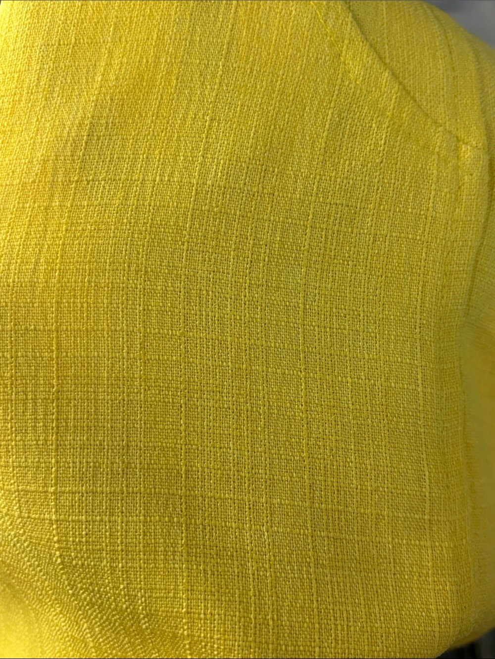 ELLEN TRACY YELLOW CAP SLEEVE MINI DRESS - Picture 5 of 5